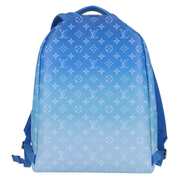 LOUIS VUITTON Monogram Clouds Multi Pocket Backpack Blue M45441 Auth yk18948M - Picture 3 of 16